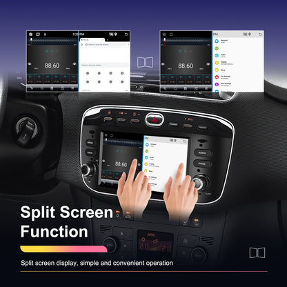 Autoradio – Multimedia Systeem – Car Stereo – Navigatiesysteem – Android Radio – 6,2 Inch HD Scherm – Android 13 Besturingssysteem – WiFi & CarPlay Zonder Camera en Microfoon