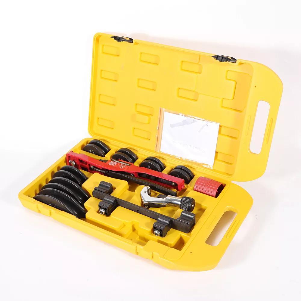 Goodslinesshop Pipe Bender 6-22mm Pipe Bending Machine Manual Bending Machine 1/4 Inch - 7/8 Inch Pipe Bender Tool Set [High-Quality Shop Now!], DIY Plumbing, Plumbing Tools, Compact Design, Sturdy Construction, Reliable Craf