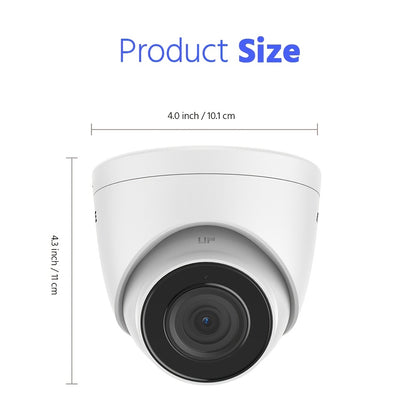 Beveiligingscamera – Surveillance Camera – Bewakingscamera – CCTV Camera – IP Camerasysteem – 5MP Resolutie – Nachtzicht 30 Meter