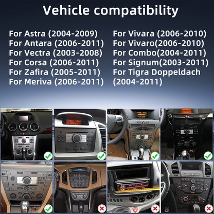 Autostereo – Autoradio – Navigatiesysteem – Multimedia Speler – Dashboard Unit – 7 Inch HD-IPS Touchscreen – Android 14 Met WiFi & AHD Camera
