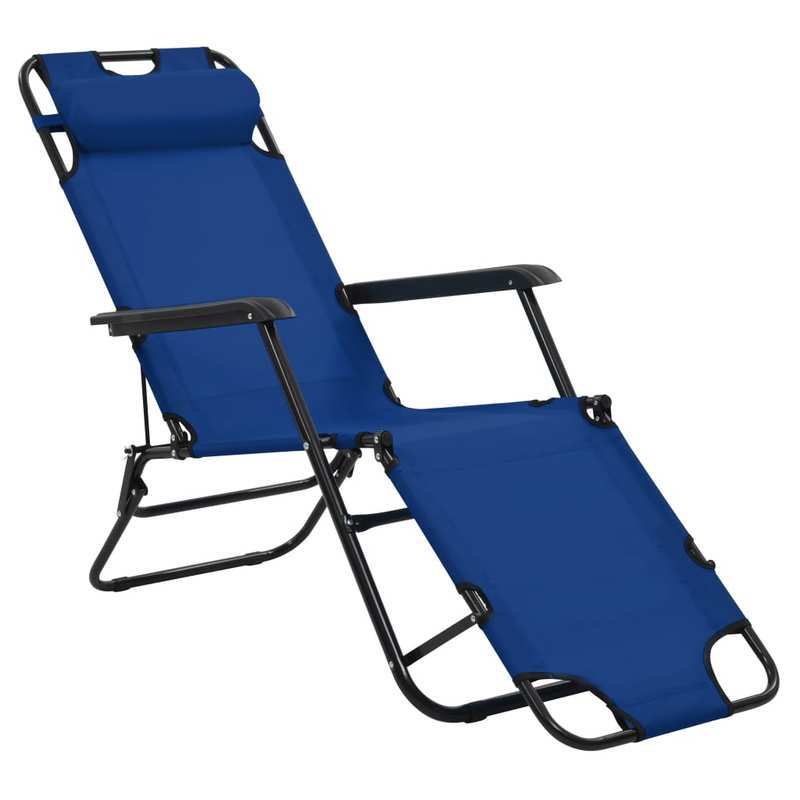 Inklapbare Ligstoel – Klapstoel – Tuinstoel – Strandstoel – Voetsteun – Ergonomisch Design – Gerecycled Hout