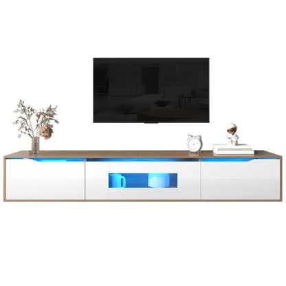 TV Meubel – TV Kast – TV Dressoir – Mediameubel – Tv Stand – Modern Minimalistisch Design – Ruime Opbergruimte – 180x35x30 cm – Onderhoudsvriendelijk Zonder Elektriciteit