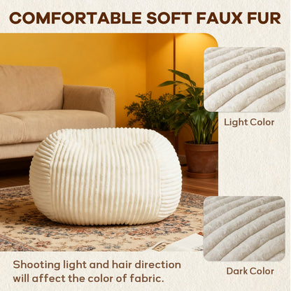Vouwbare Sofabed – Lounger – Ligstoel – Uitklapbed – Zitbed – Wit – Ergonomische Rugsteun – Zacht Flanelmateriaal