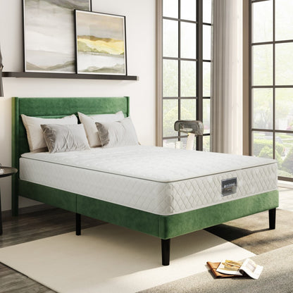7-Zones Pocketvering Matras – Spring Matras – Koudschuim Matras – Stevige Matras – 160x200 cm – H3 Hardheid – 25 cm Hoog – Microvezel Hoes