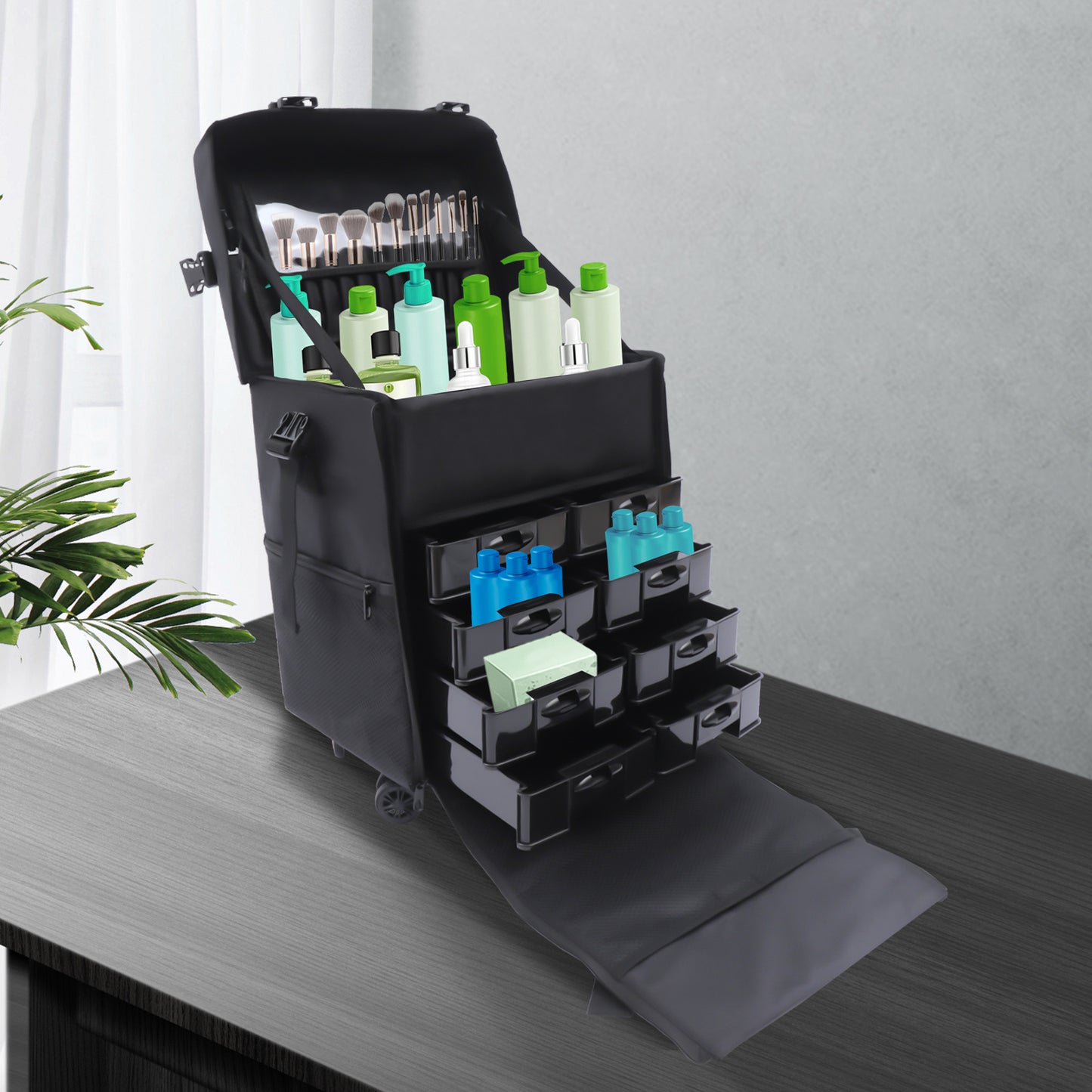 Hairdressing Tool Kit Salon Hairdressing storage cabinet, For Storing Hair Clips, Hair Dryers, Straighteners, And Other Hairdressing Tools, Or For Storing Jewelry, Toiletries, Shaving Tools, Etc