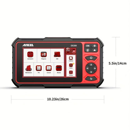 Draadloze OBD2 Scanner – Auto Diagnosetool – Foutcode Uitlezer – Voertuig Scanner – Diagnosesysteem – Bidirectioneel – 28+ Resetfuncties – Compact & Gebruiksvriendelijk