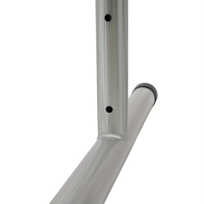 Honkbalnet – Trainingsnet – Oefennet – Slagnet – Werpnet – Verstelbare Hoogte 70-120 cm – Stalen Frame Met Polyester Net – Oranje/ Zwart – Draagbaar Vrijstaand Ontwerp