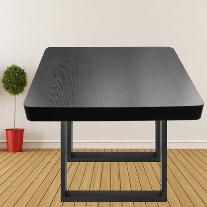 VEVOR 2PCS Metal Table Legs Industrial Coffee Table and Dining Table Legs with Max Load 1000 kg Square Legs for Home Living Room