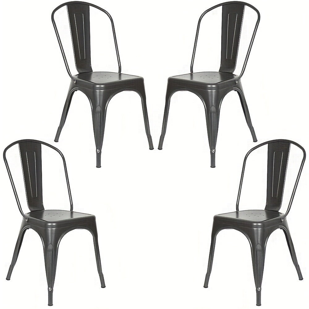 Klapstoel – Vouwstoel – Stapelstoel – Eetkamerstoel – Tuinstoel – Stapelbaar – Robuust Stalen Frame