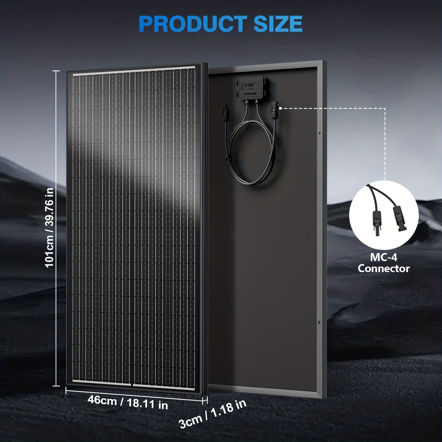 200W Zonnepanelen – Zonnepaneel Set – Monokristallijn Paneel – Photovoltaïsch Module – Batterijlader – Half-cut Technologie – 25,5% Hoog Rendement – 2x 100W 12V Systemen