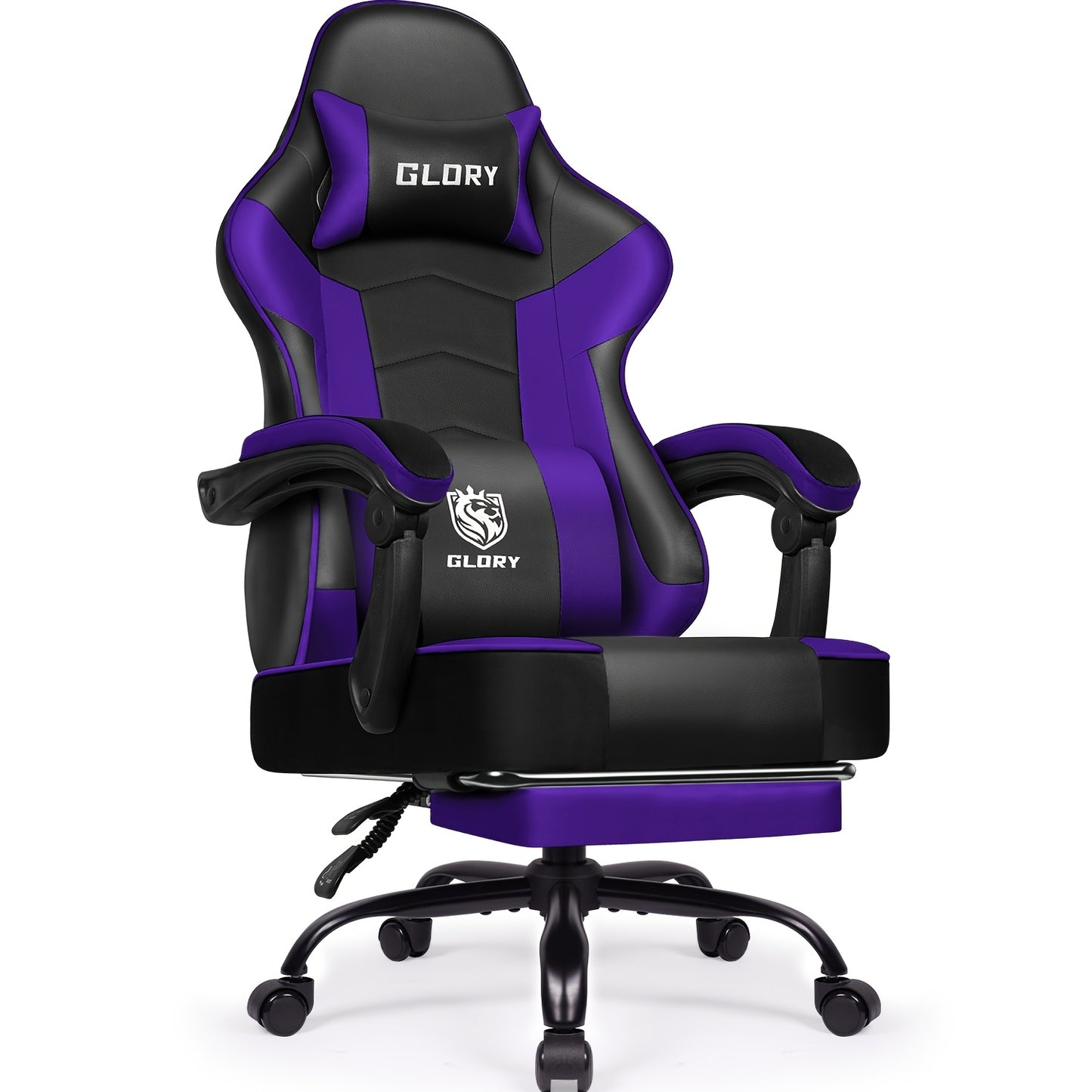 Authmic Gaming Chair, Breathable Office Chair, Ergonomic Computer Chair, Adjustable, Swivel, With Footrest, Suitable For Office And Home