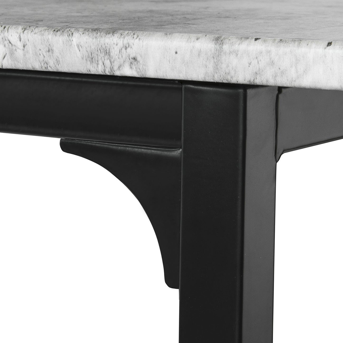 Barset – Barkrukken – Bistroset – Eettafel – Zitgroep – Compact & Stevig – MDF Tafelblad & Metalen Frame