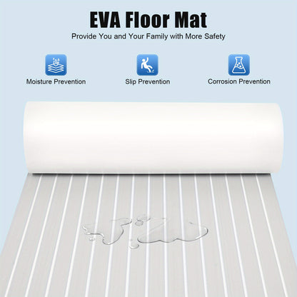 Vloermat – Vloerbedekking – Vloerbescherming – Antislip Mat – Zelfklevende Mat – 240x90 cm – Duurzaam EVA Materiaal