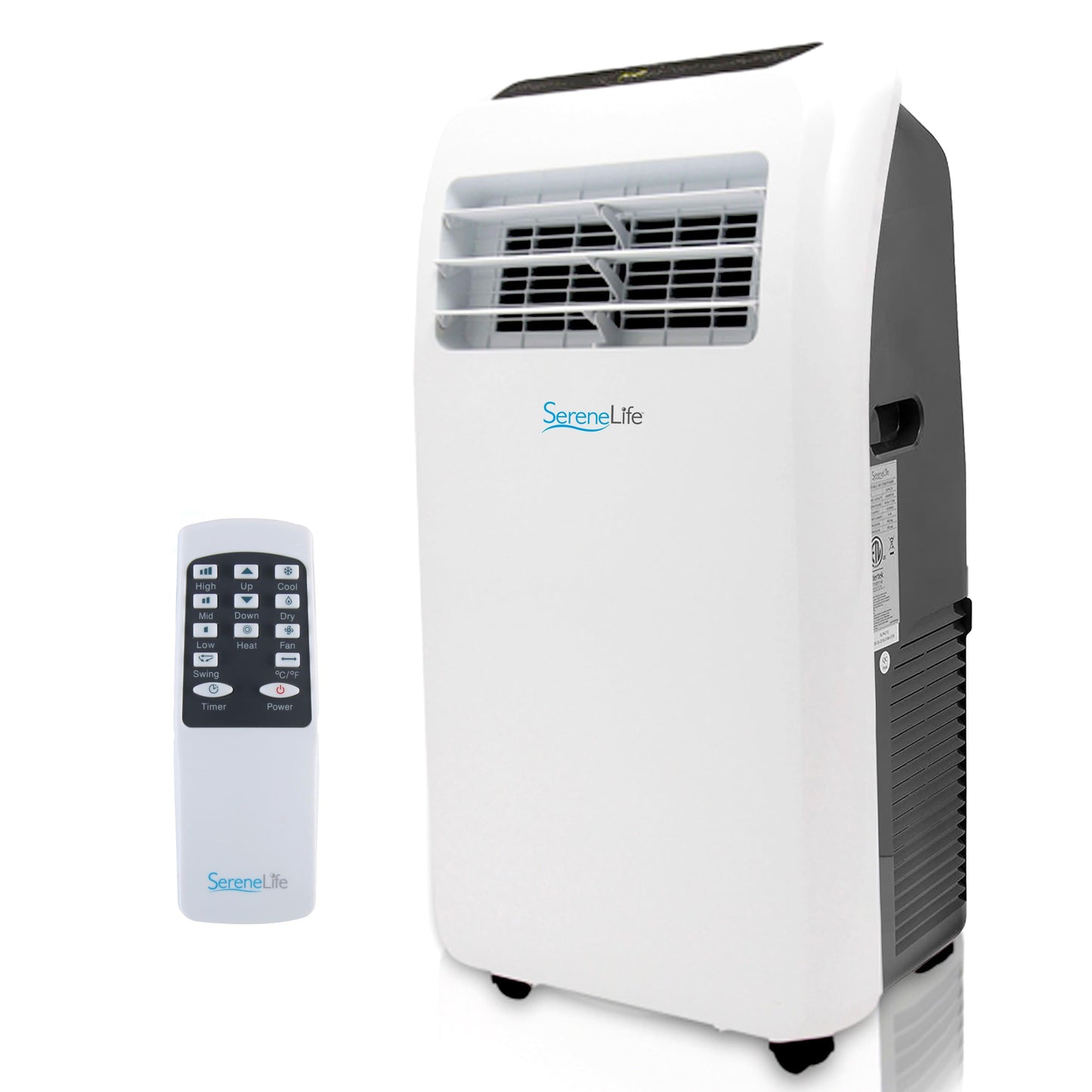 Mobiele airco – Draagbare airconditioner – Verkoeler – Ontvochtiger – Ventilator – 12.000 BTU – Stil en Compact ontwerp