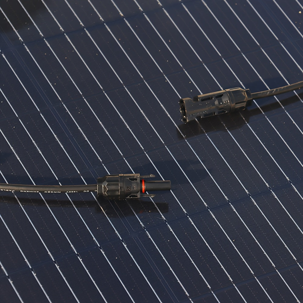 Flexibele Zonnepanelenkit – Buigzame Zonnepanelen – Lichtgewicht Zonnepanelen – Mobiele Zonnepanelen – 300W Output – Monokristallijn Silicium