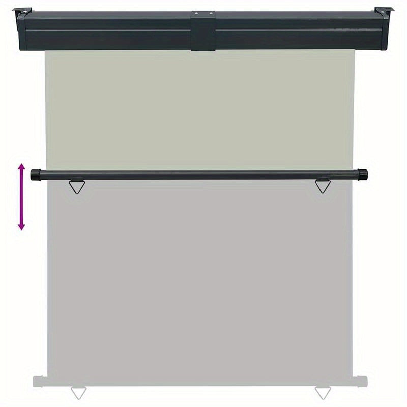 Balkonscherm – Balkondoek – Balkonscherm – Privacyscherm – Balkonzeil – 175x250 cm – Water- en Windbestendig – Versterkte Randen