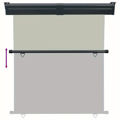 Balkonscherm – Balkondoek – Balkonscherm – Privacyscherm – Balkonzeil – 175x250 cm – Water- en Windbestendig – Versterkte Randen