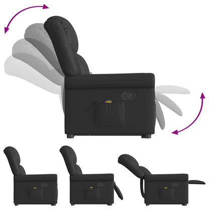 Sta-op-stoel – Relaxfauteuil – Elektrische Fauteuil – Verstelbare Stoel – Opsta Stoel – Elektrische Liftfunctie – Kunstleer Bekleding