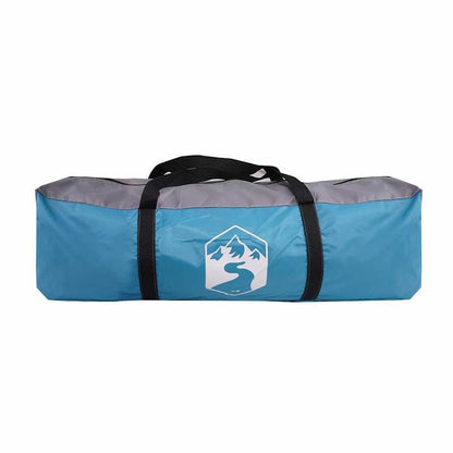 Tipitent – Familietent – Campingtent – Buitenfeest Tent – Pyramide Tent – Extra Ruim Voor 10 Personen – Waterafstotend Polyester Blauw