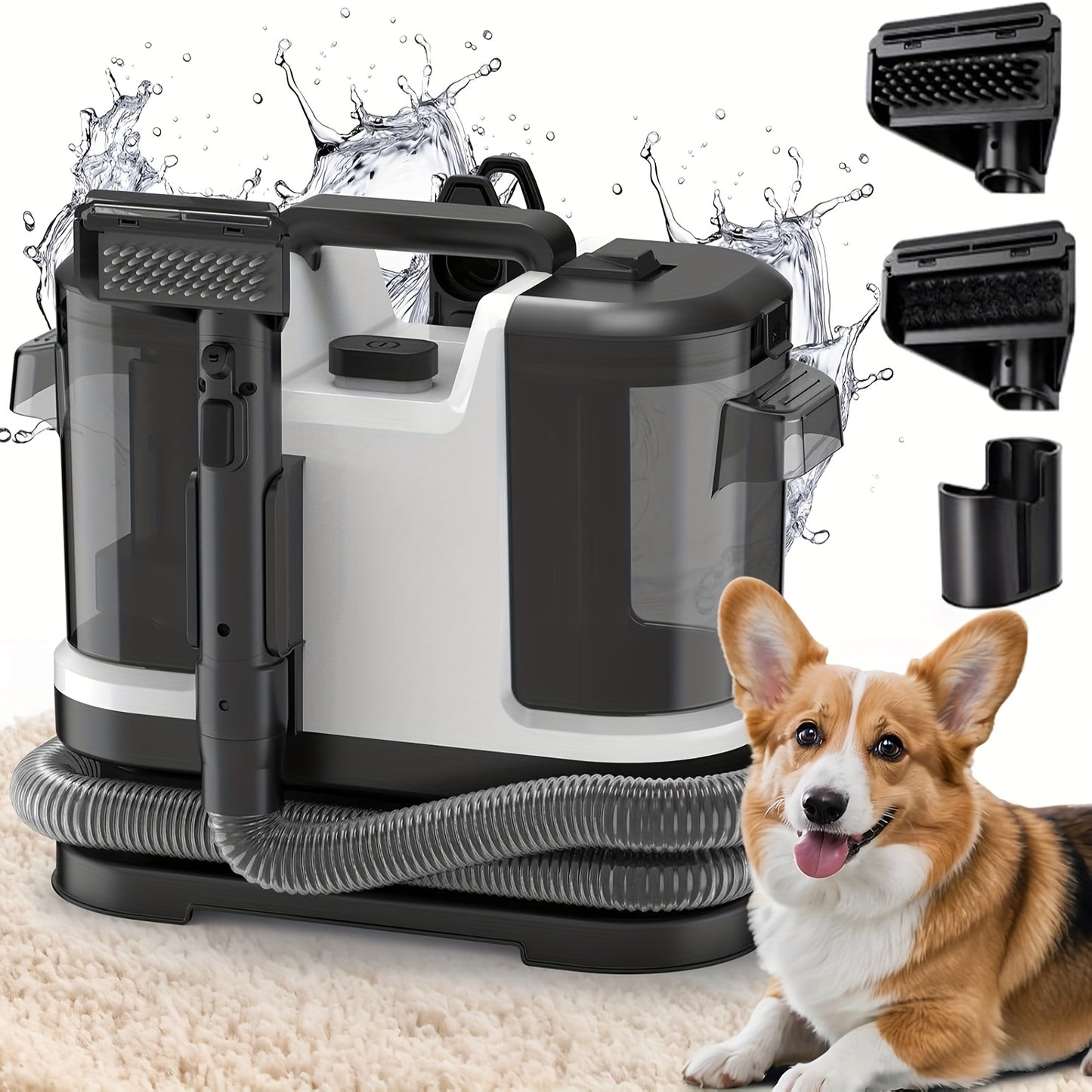 Draagbare Stofzuiger – Zakstofzuiger – Handstofzuiger – Kleine Stofzuiger – Auto Stofzuiger – 500W Vermogen – 12 kPa Zuigkracht