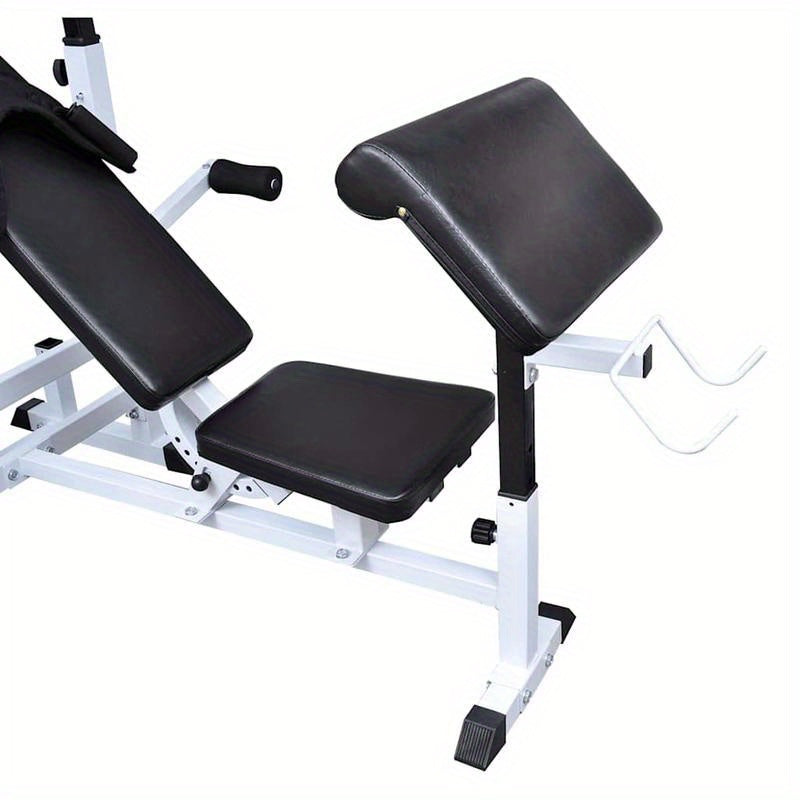 Verstelbare Fitnessbank – Trainingsbank – Krachtbank – Home Gym Bank – 7 Posities – Robuuste Metalen Constructie – Max Belastbaarheid 80 Kg
