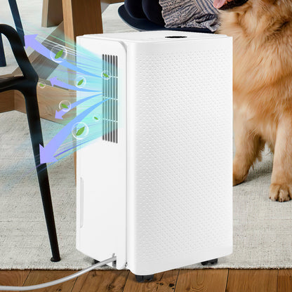 Ontvochtiger – Luchtontvochtiger – Vochtvreter – Ontvochtingsapparaat – Ontvochtiger 26L – Compact Vierkant Design – 26 Liter Per Dag