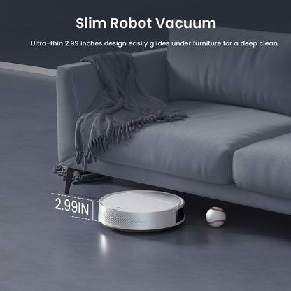 Robotstofzuiger – Dweilrobot – Stofzuigerrobot – Automatische Stofzuiger – Wi-Fi Bediening – 5000Pa Zuigkracht – 180 Minuten Gebruikstijd