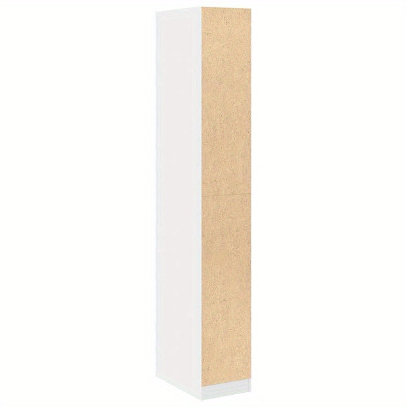 Modern Freestanding Wardrobe Closet, Under 3.2 Cubic Feet Storage Capacity, Compact Design with Drawers and Shelves, Easy Assembly, White, Clothing Organizer | Sleek White | Glassfront Doors, Clothes Organizer Storage,  Small