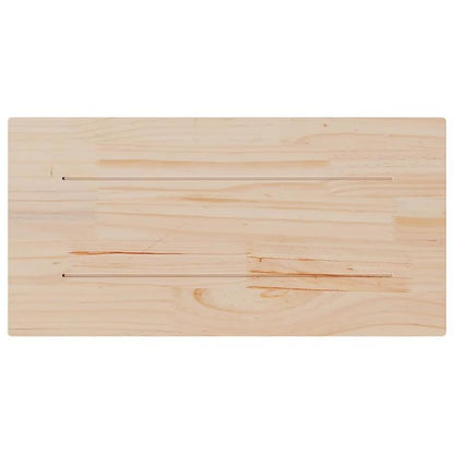 Houten Tafelblad – Houten Blad – Tafelblad Paneel – Werkblad – Tafelplaat – Solide Pine Hout – 90x45x2,5 cm – Natuurlijke Houtnerf