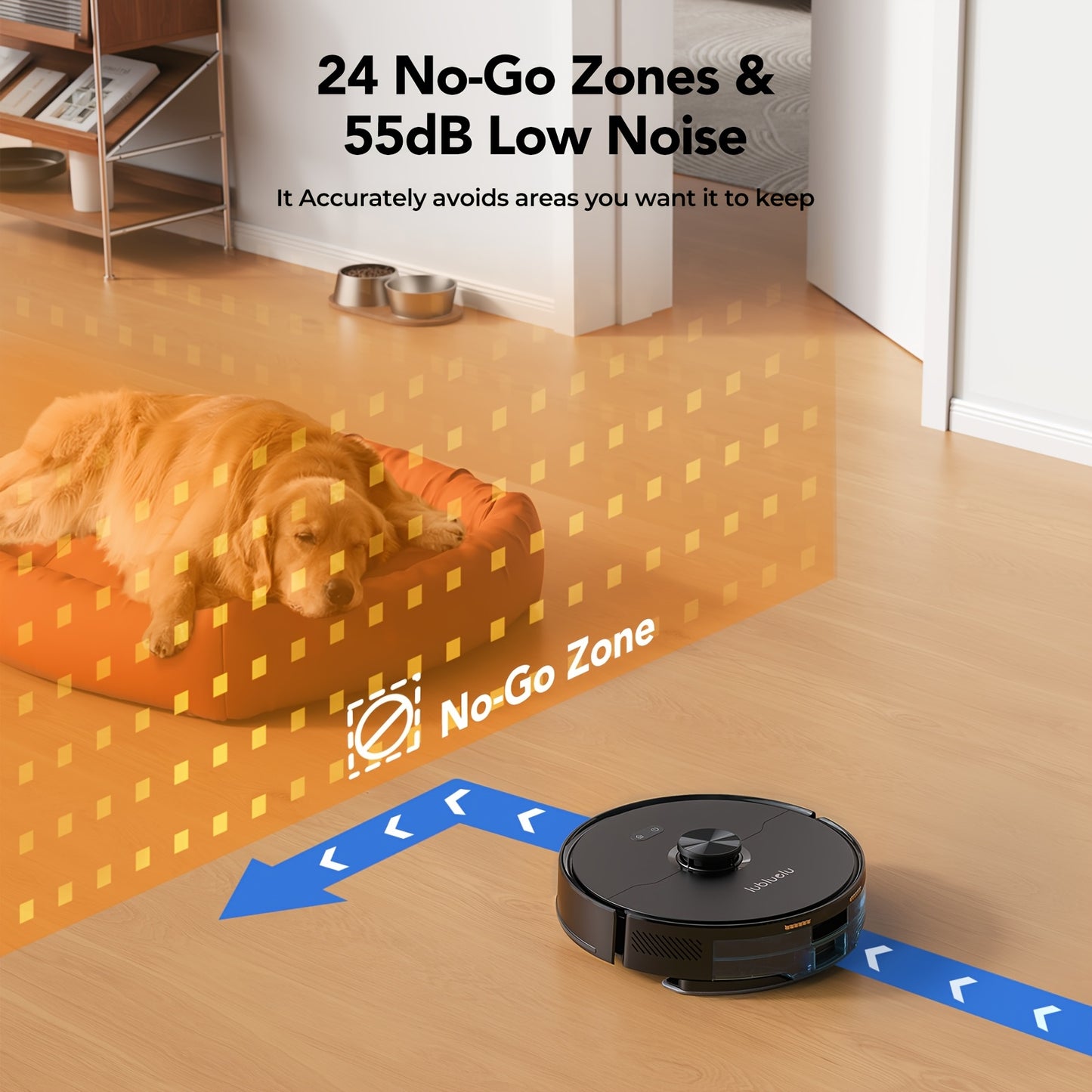 Robotstofzuiger – Robotstofzuiger Met Dweilfunctie – Dweilrobot – Automatische Stofzuiger – L15MAX – 6500Pa Zuigkracht – 360° Slimme Navigatie