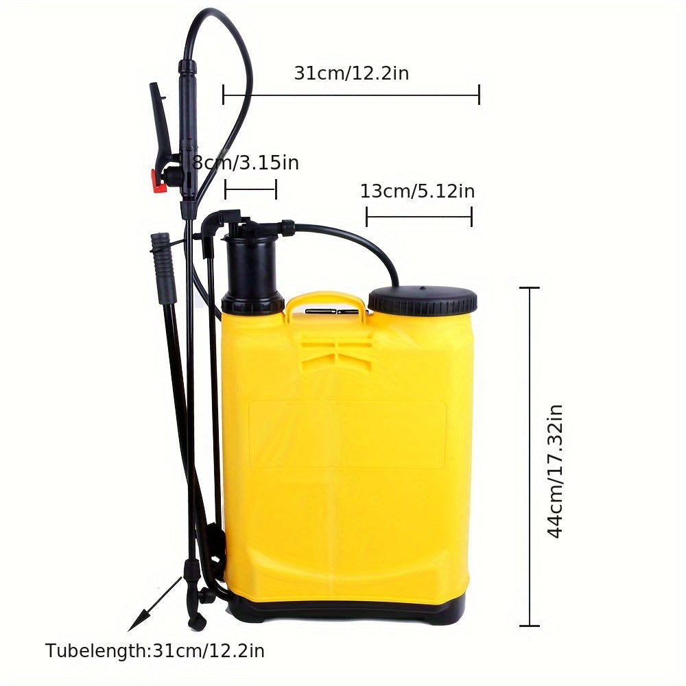 Tuinsproeier – Drukspuit – Plantenspuit – Watersproeier – Sproeier – 16 Liter Inhoud – Ergonomisch Rugzakdesign