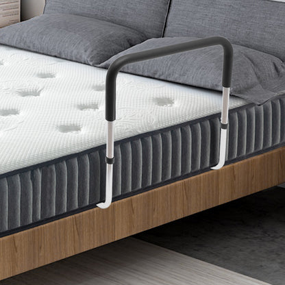 Bedbeugel – Bedsteun – Transferbeugel – Bedgreep – Uitstapbeugel – Verstelbaar tot 56 cm – Hoogwaardig koolstofstaal met zachte schuimhandgrepen