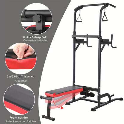 Homegym Pull-Up Bar – Sportschijfrek – Klimrek – Fitnessstation – Deurmontage Optrekstang – Stevige IJzeren Constructie – 200kg Draagvermogen