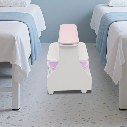 Portable Esthetician Trolley Cart, Salon Nail Foot Trolley Cart, Manicure Pedicure Cart, Salon Equipment, Foot Bath Cart, Compact Trolley, Professional Esthetician Cart, Durable Construction, Easy to Clean, Pedicure Station,