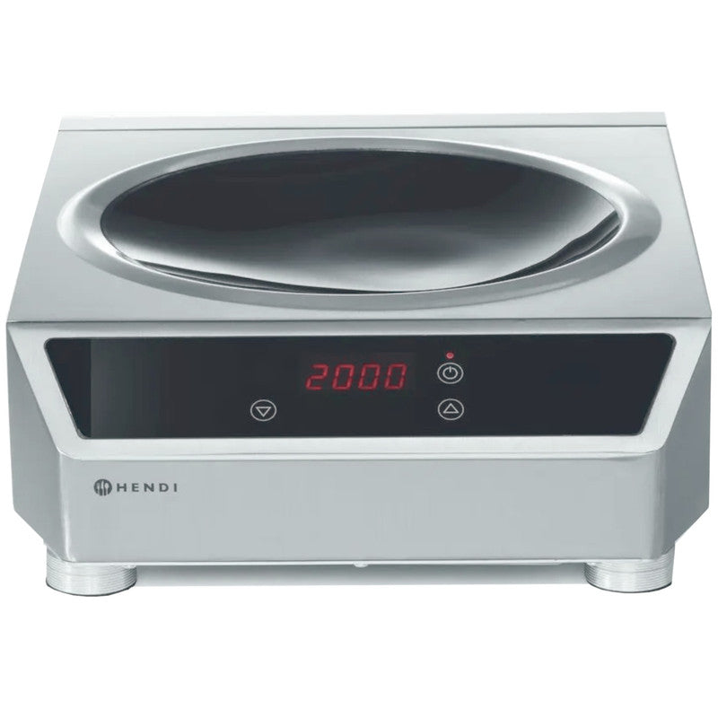 Induction Cooker Wok Induction Profi Line 3500W - Hendi 239766 - QUORE