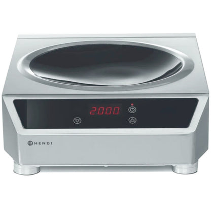 Induction Cooker Wok Induction Profi Line 3500W - Hendi 239766 - QUORE