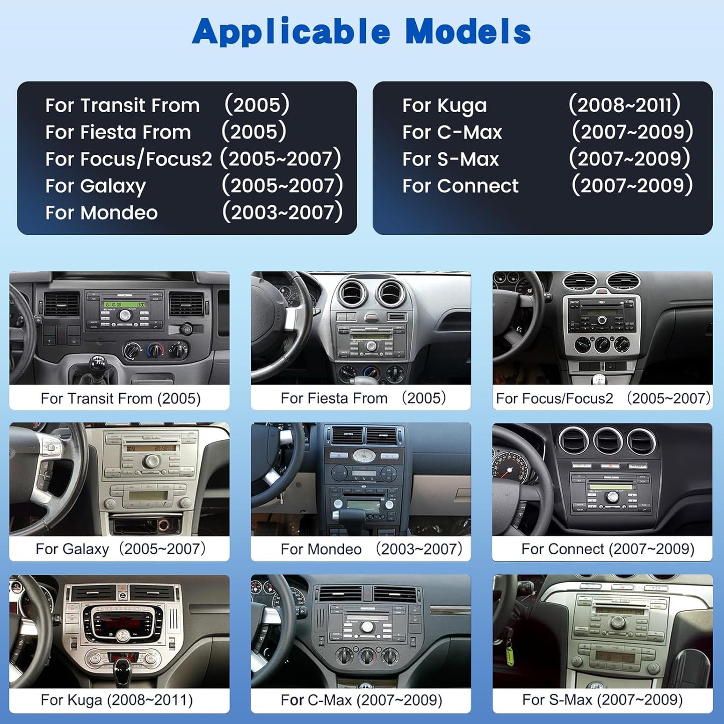 Autoradio – Auto Stereo – Multimedia Speler – Entertainment Systeem – Navigatie Systeem – 7 Inch Glas – Draadloos CarPlay & Android Auto – 4GB+64GB Opslag – Inclusief Achteruitrijcamera
