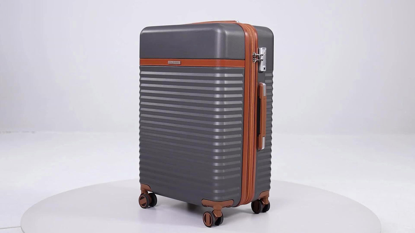 Kofferset – Bagage – Reiskoffer – Spinner Koffer – Lichtblauw – 3 Maten 20/24/28 Inch – Duurzame ABS Harde Schil – TSA Combinatieslot & 360° Draaiwielen