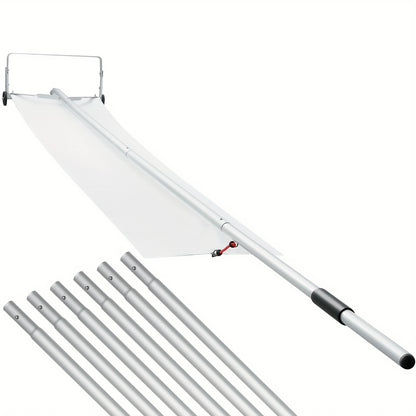 Dakraamveger – Dakriek – Sneeuwruimer – IJsbestrijder – Dakreinigingsborstel – 9 Meter Aluminium – Met Beschermende Kunststof Wielen