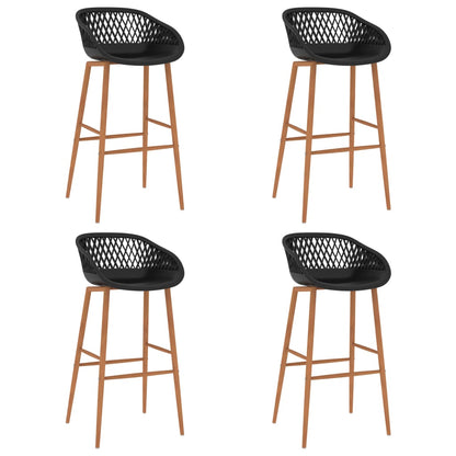 Barset – Barsets – Bar Set – Tuinbarset – Bistroset – MDF Tafelblad – Ergonomische Barkrukken Met Rugleuning