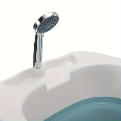 3-in-1 Badkuip – Draagbare Badkuip – Vouwbare Badkuip – Vrijstaande Badkuip – Spa Badkuip – Lichtgewicht PVC – Geïntegreerde Afvoerkraan – Compact & Ruim - 85,3x55,5x43,7 cm