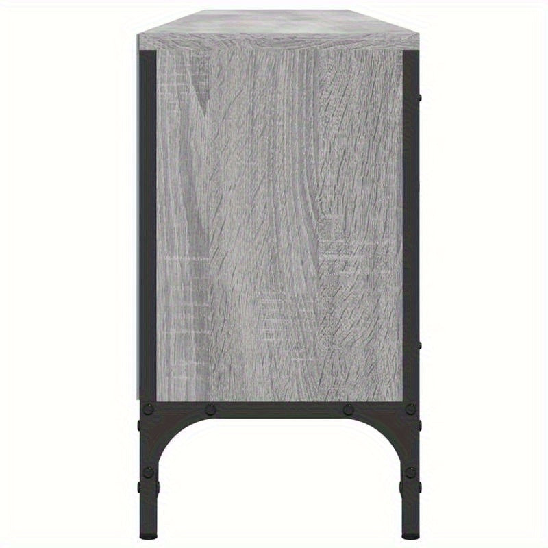 tv meubel – tv kast – televisiekast – tv meubelen – mediakast – Sonoma grijs – MDF houtmateriaal – 200x25x44 cm – ruime lade