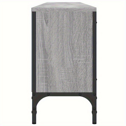 tv meubel – tv kast – televisiekast – tv meubelen – mediakast – Sonoma grijs – MDF houtmateriaal – 200x25x44 cm – ruime lade