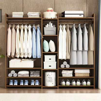 Kledingrek – Garderoberek – Dressboy – Kledingstandaard – Vrijstaand – Bamboe en Hout – Duurzaam & Lichtgewicht
