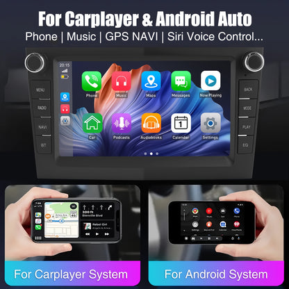 Android Autoradio – Android Car Stereo – Auto Multimedia Speler – Auto Radio 7 Inch – Opel Compatibel – 17,78 cm HD Touchscreen – Wireless CarPlay & Android Auto