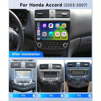 Autoradio – Android Autoradio – Car Stereo – Multimedia Speler – Auto Radio – 10,1 Inch HD Touchscreen – Draadloze CarPlay & Android Auto – Inclusief AHD Camera en Microfoon