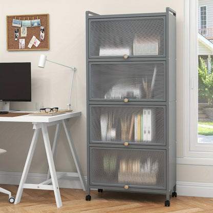 Eetkamerstoel – Stoel – Keukenstoel – Bureaustoel – Designstoel – Donkergrijs Linnen – Met Zwarte Metalen Poten – Schuimgevuld Zit- en Rugkussen – Scandinavische Stijl – Geen Montage