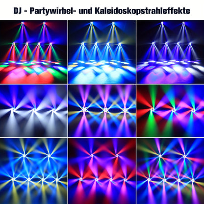 Movinghead – LED Moving Head – Podiumverlichting – Disco Licht – DJ Verlichting – 7x50W RGBW 4-in-1 – Variabele Zoom & Multi Mode