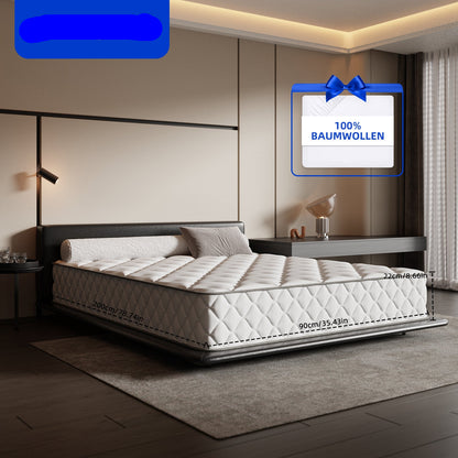 7-zones Pocketvering Matras – Matras – Slaapmatras – Traagschuim Matras – Pocketveermatras – 90x200 cm – medium comfort – ademende katoenen hoes