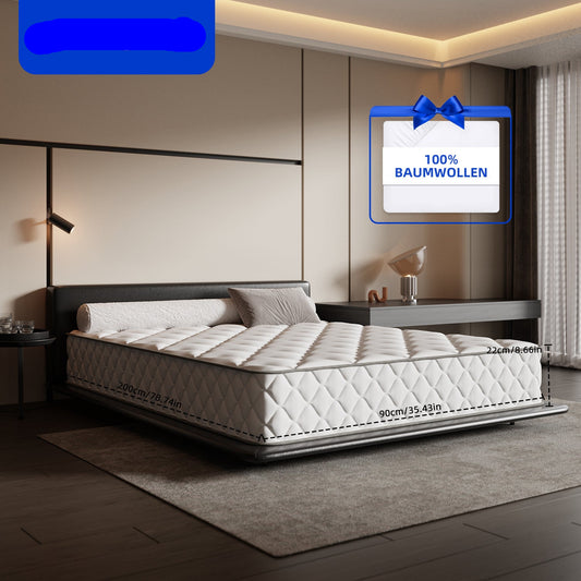 7-zones Pocketvering Matras – Matras – Slaapmatras – Traagschuim Matras – Pocketveermatras – 90x200 cm – medium comfort – ademende katoenen hoes